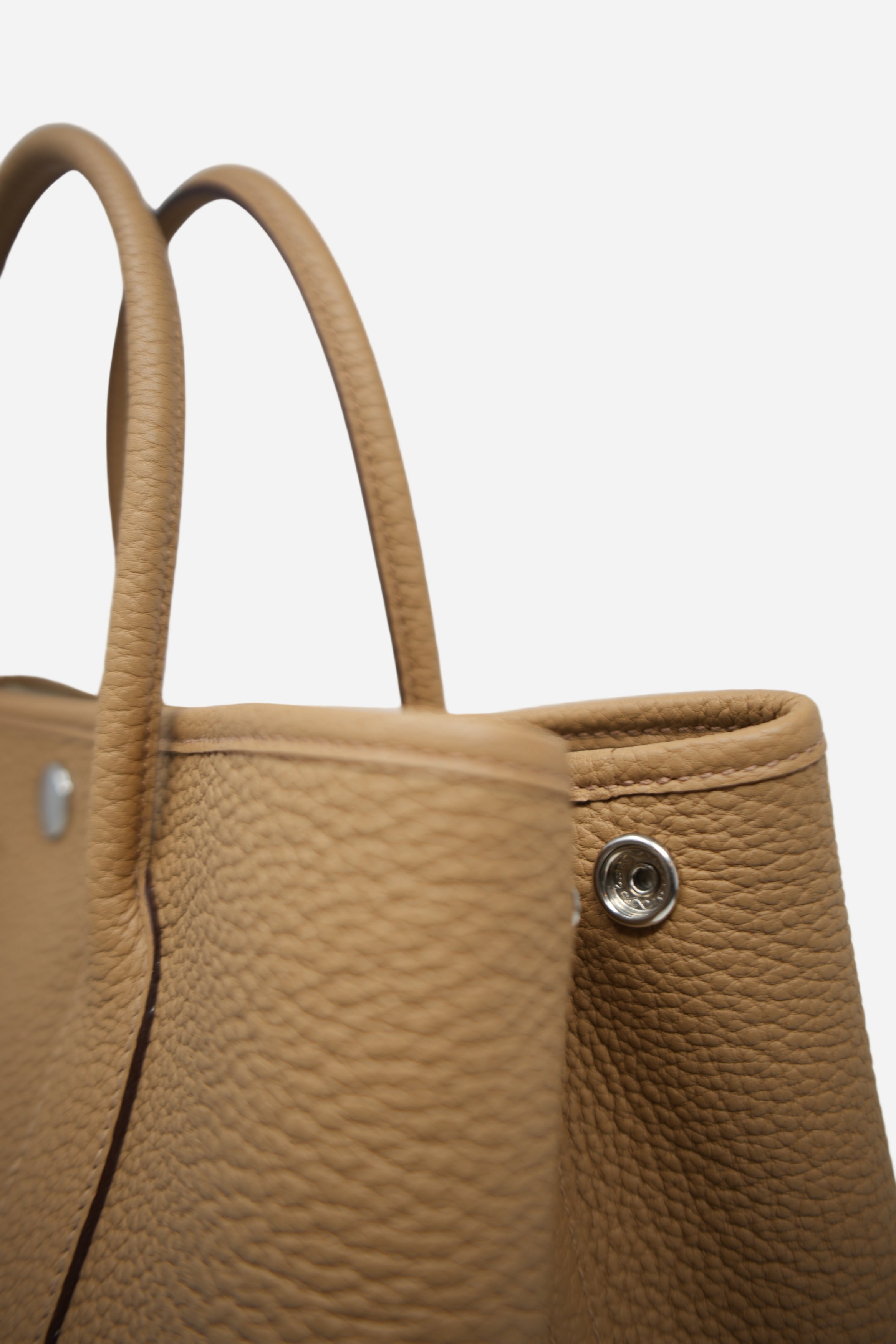 Hermes 2022 Biscuit Negonda Leather Garden Party 30