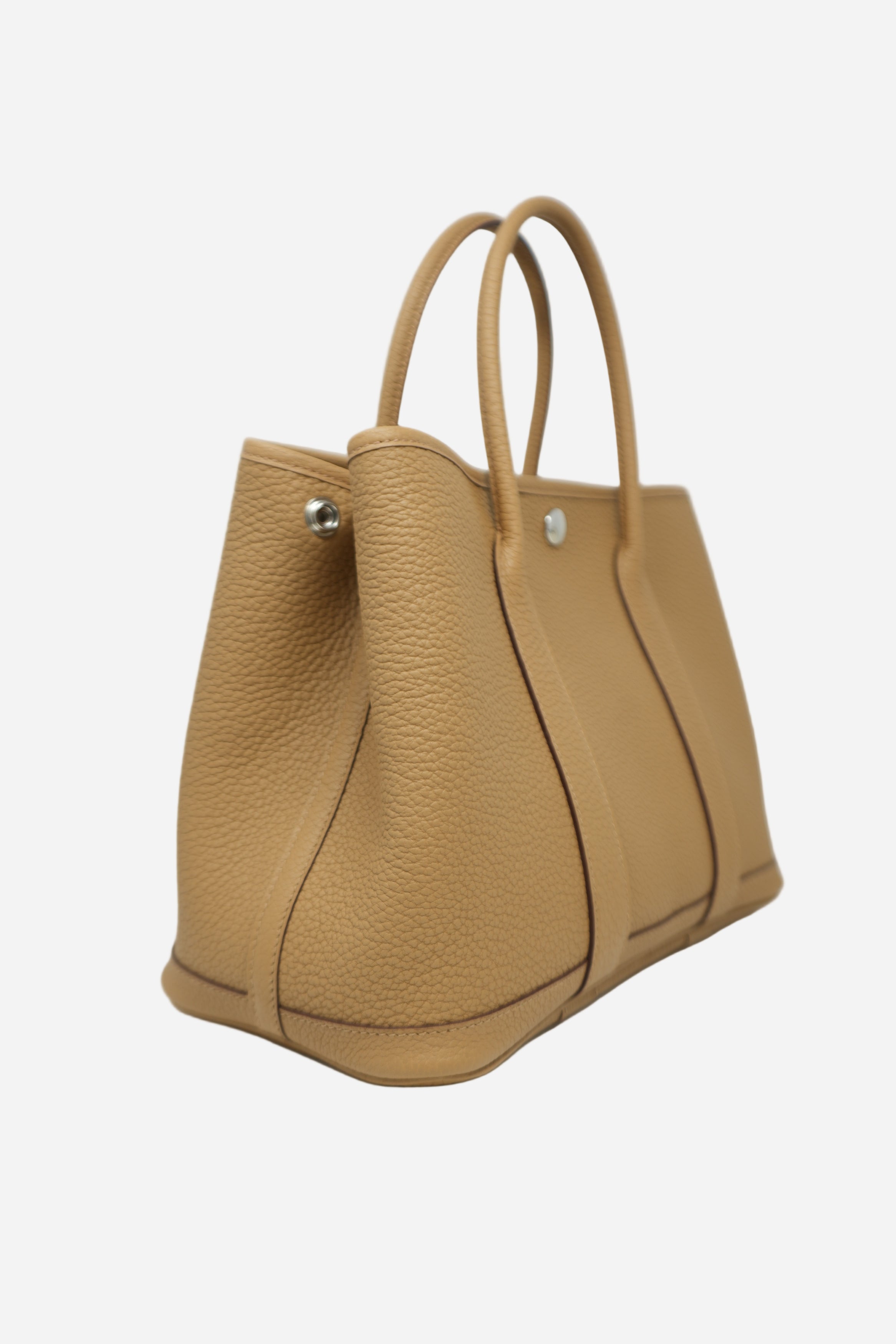 Hermes 2022 Biscuit Negonda Leather Garden Party 30