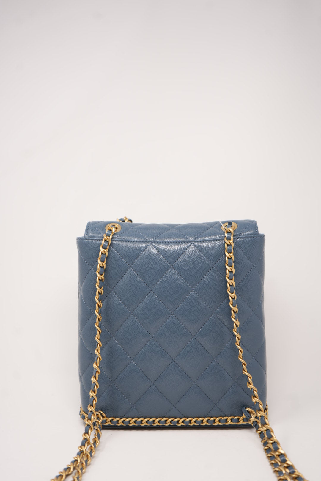 Pre-Owned Chanel Ado Backpack Caviar 2023