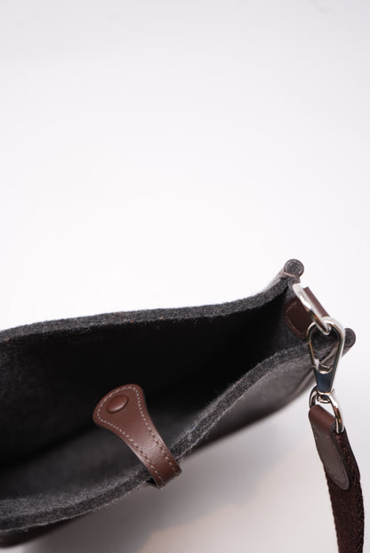 Hermes Mini Evelyne Wool/Swift Leather