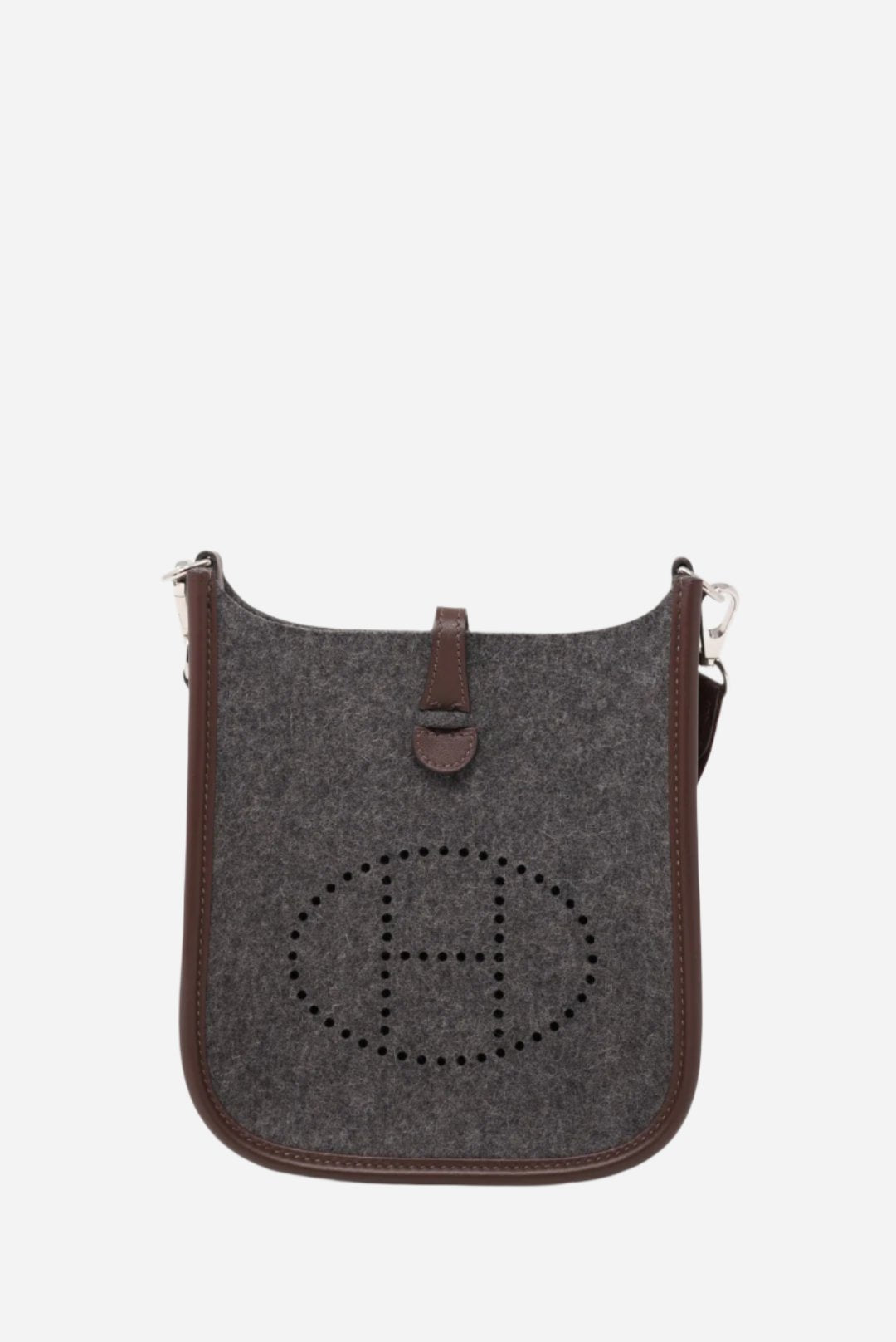 Hermes Mini Evelyne Wool/Swift Leather