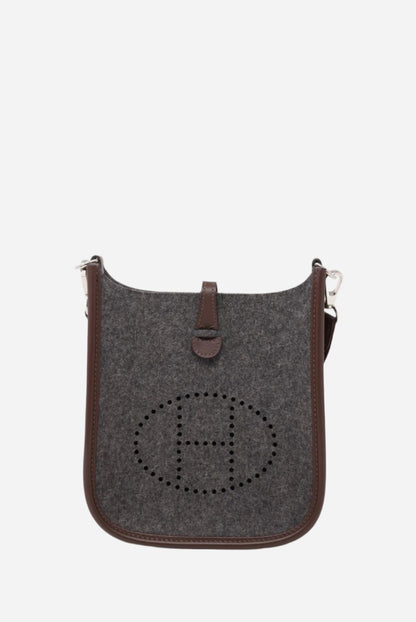 Hermes Mini Evelyne Wool/Swift Leather