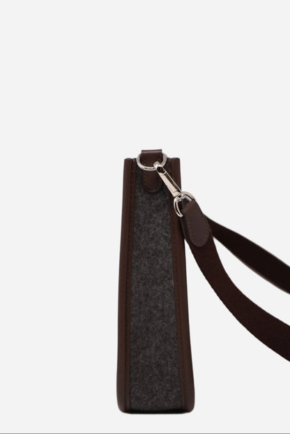 Hermes Mini Evelyne Wool/Swift Leather