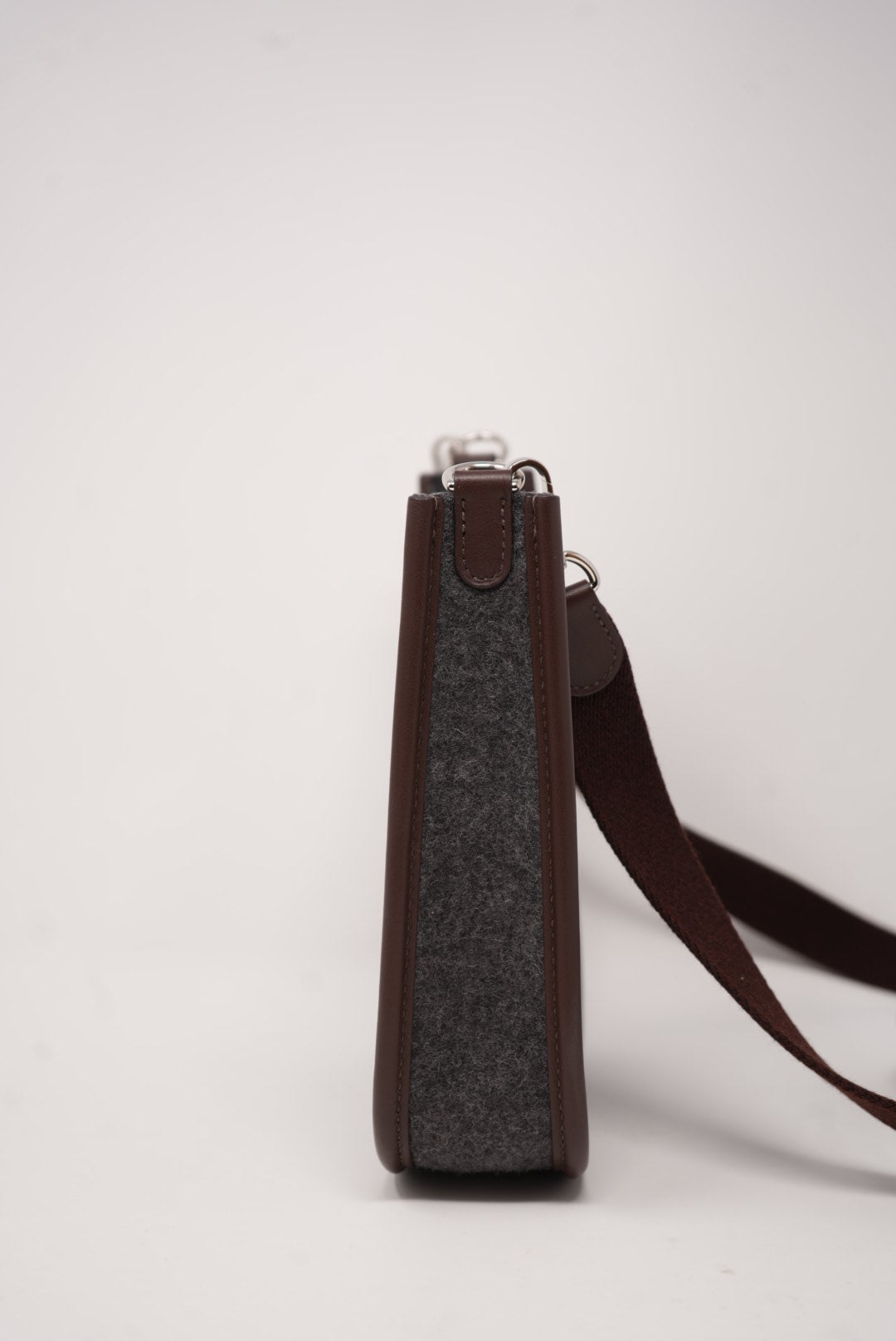 Hermes Mini Evelyne Wool/Swift Leather