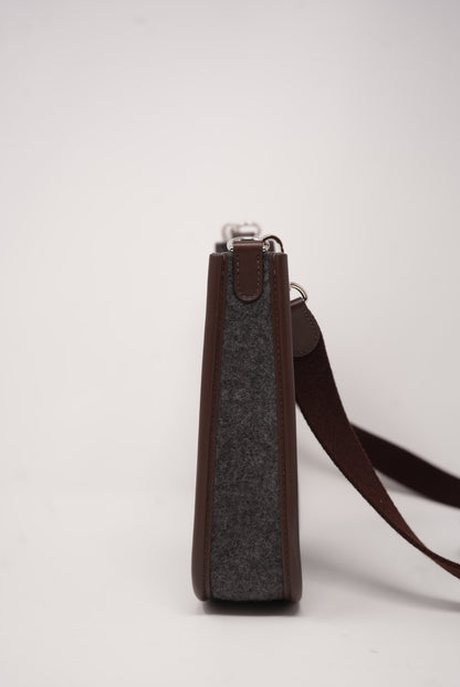 Hermes Mini Evelyne Wool/Swift Leather