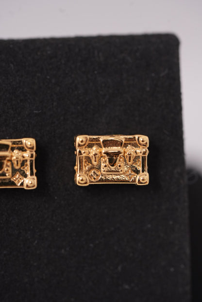 Louis Vuitton Petite Malle Earrings w/box
