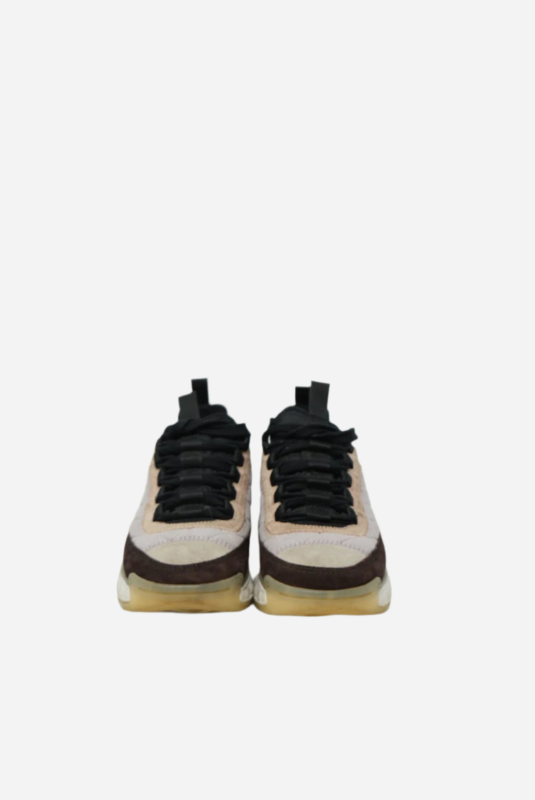 Pre-Owned Chanel Suede Leather Sneakers