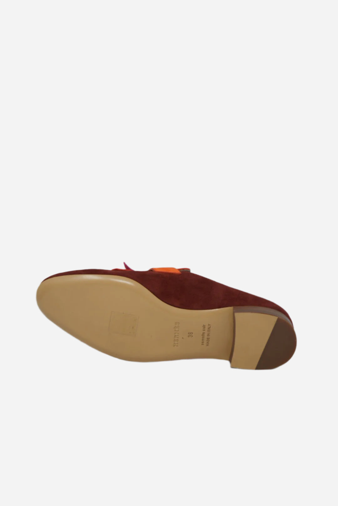 Hermes Doblis Suede Rivoli Mules