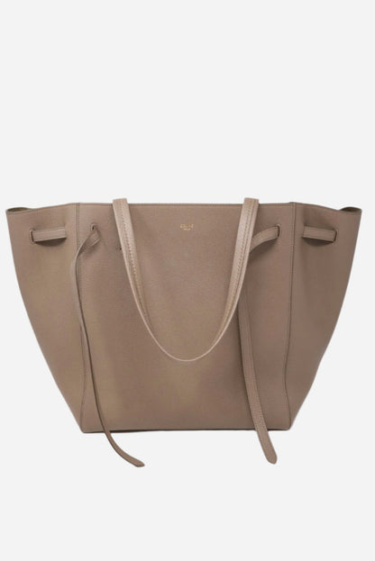 Celine Cabas Tote Calfskin Grey