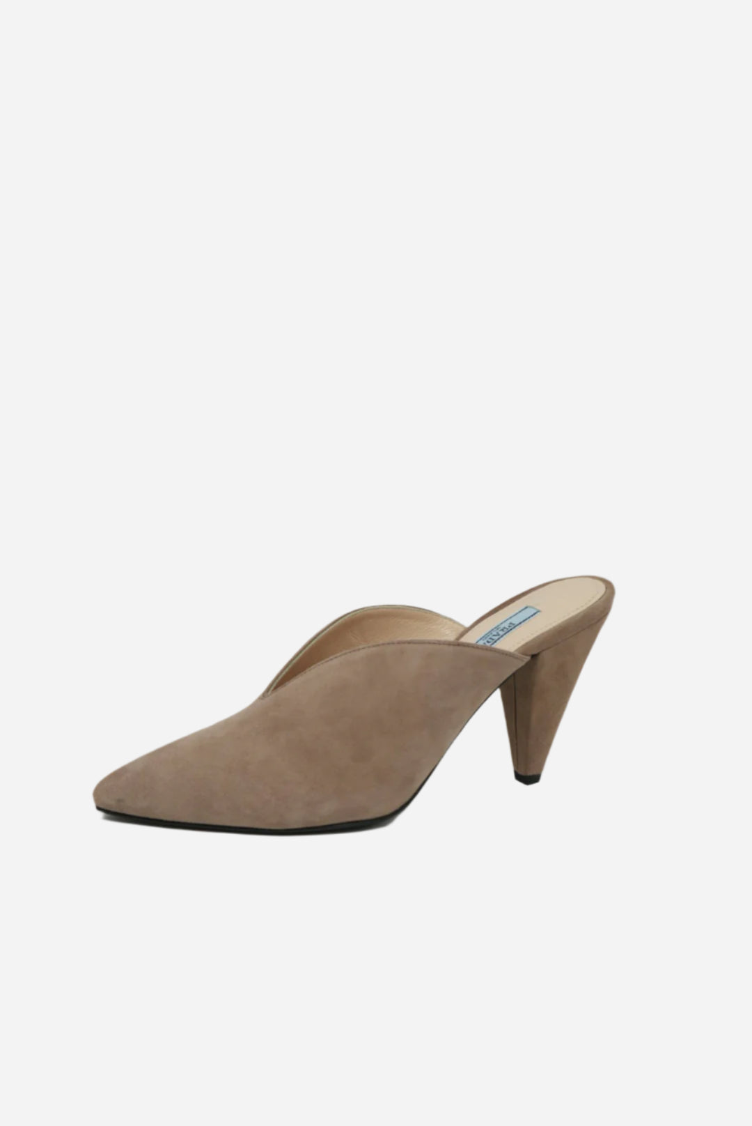 Prada Beige Suede Pumps