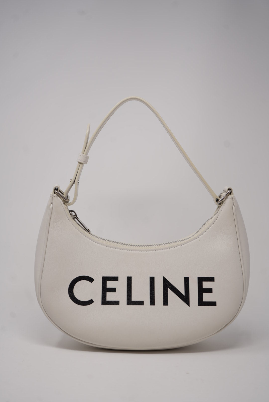 Celine Ava Bag in Calfskin White