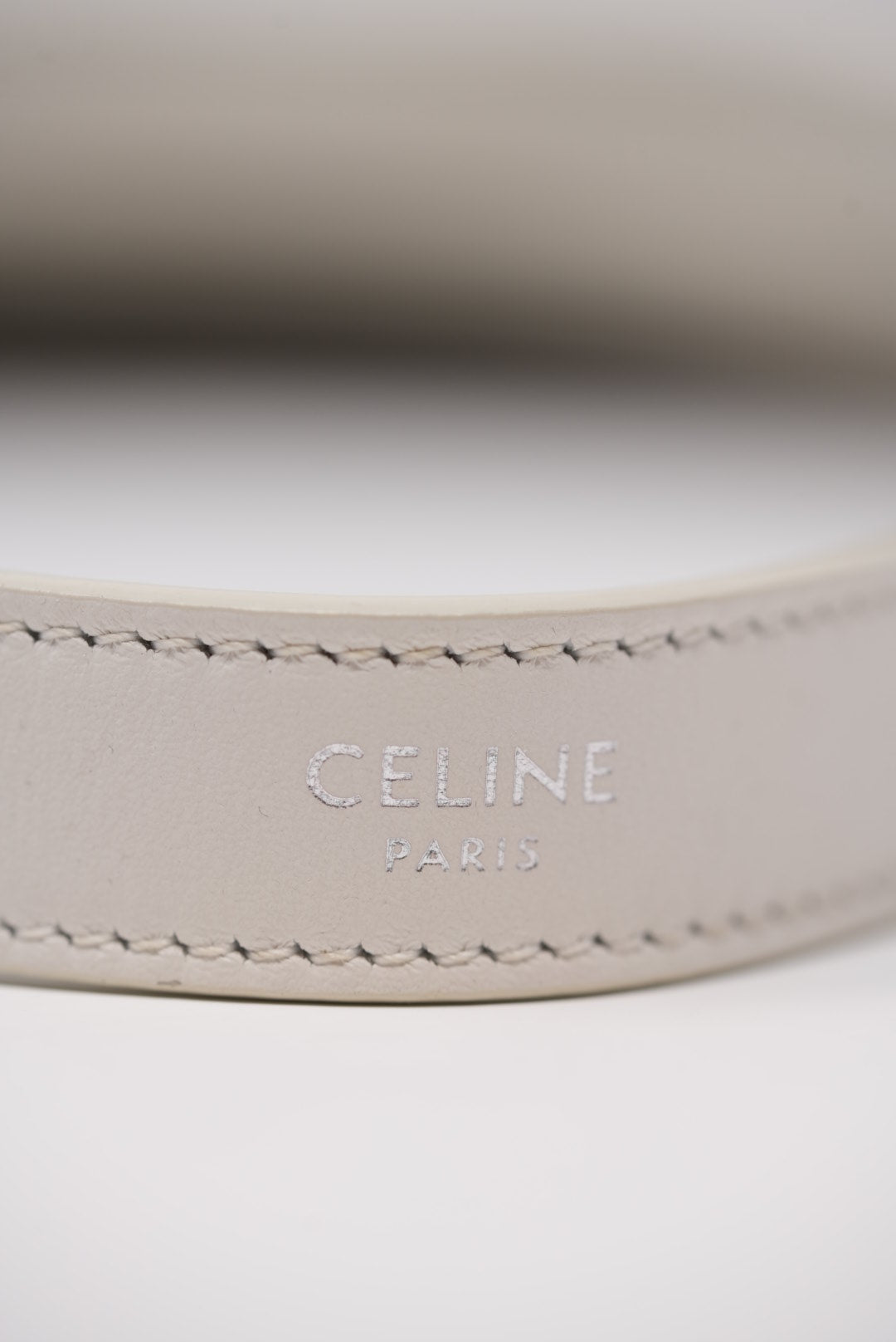 Celine Ava Bag in Calfskin White