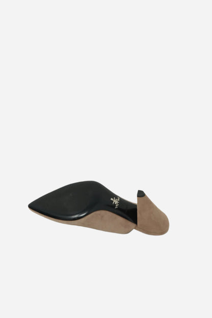 Prada Beige Suede Pumps