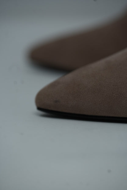 Prada Beige Suede Pumps