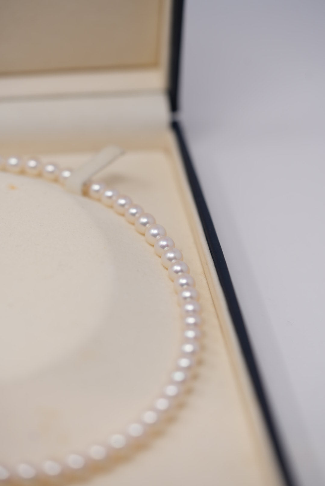 Tasaki 5.8-6.1mm Necklace Silver Hardware