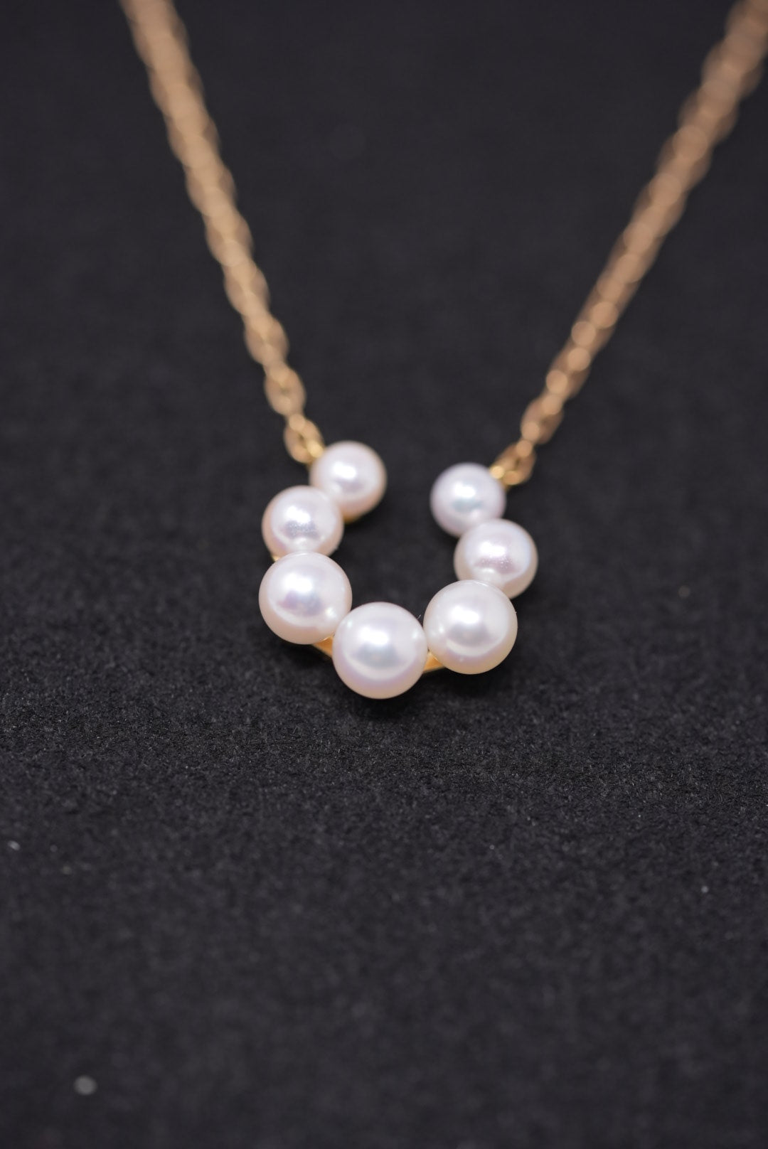 NoBrand Akoya Pearl Necklace New K18