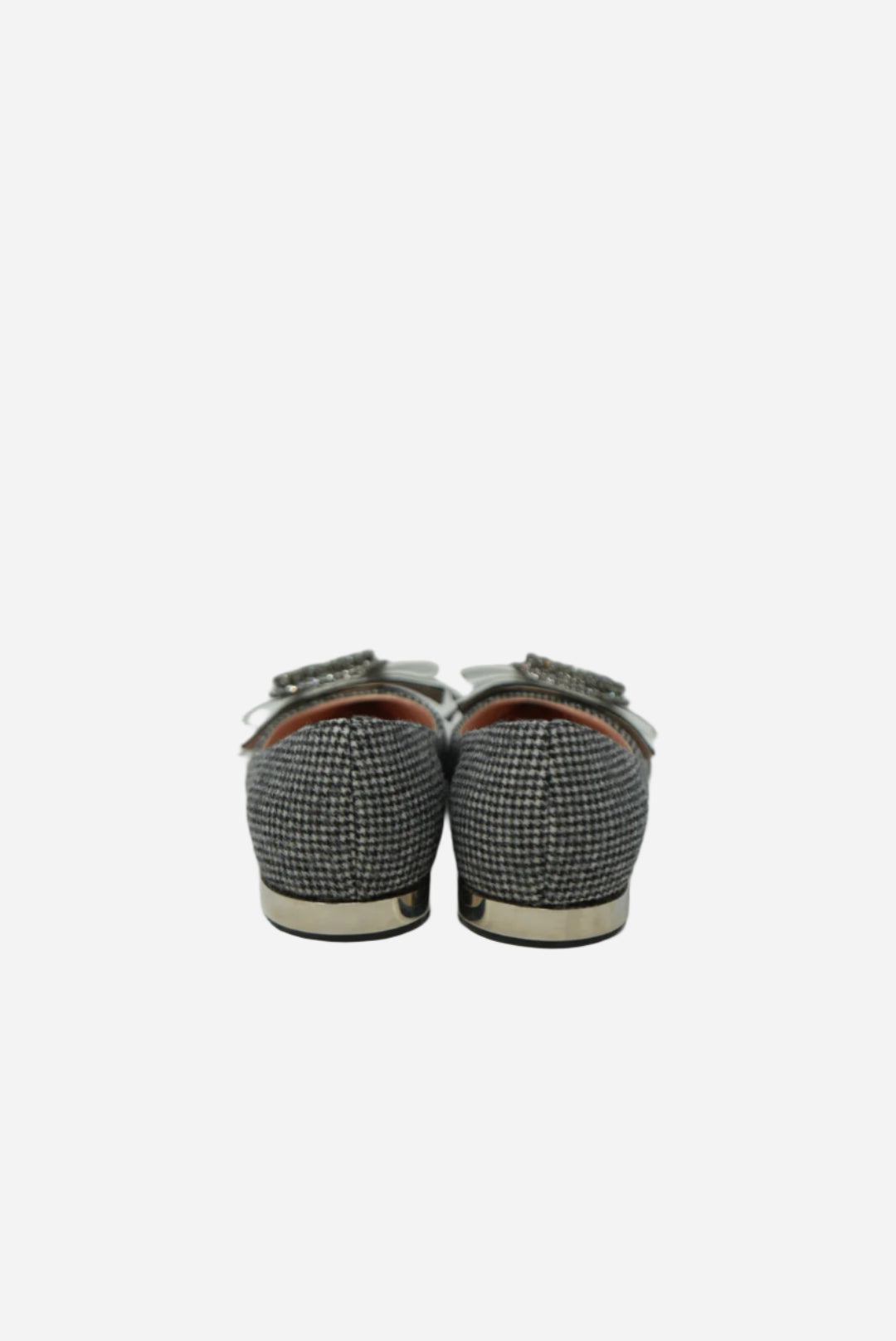Rochas Houndstooth Crystal Flats