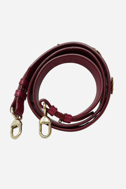 Christian Dior 2017 Red Lambskin Badges Small My Lady Dior Bag