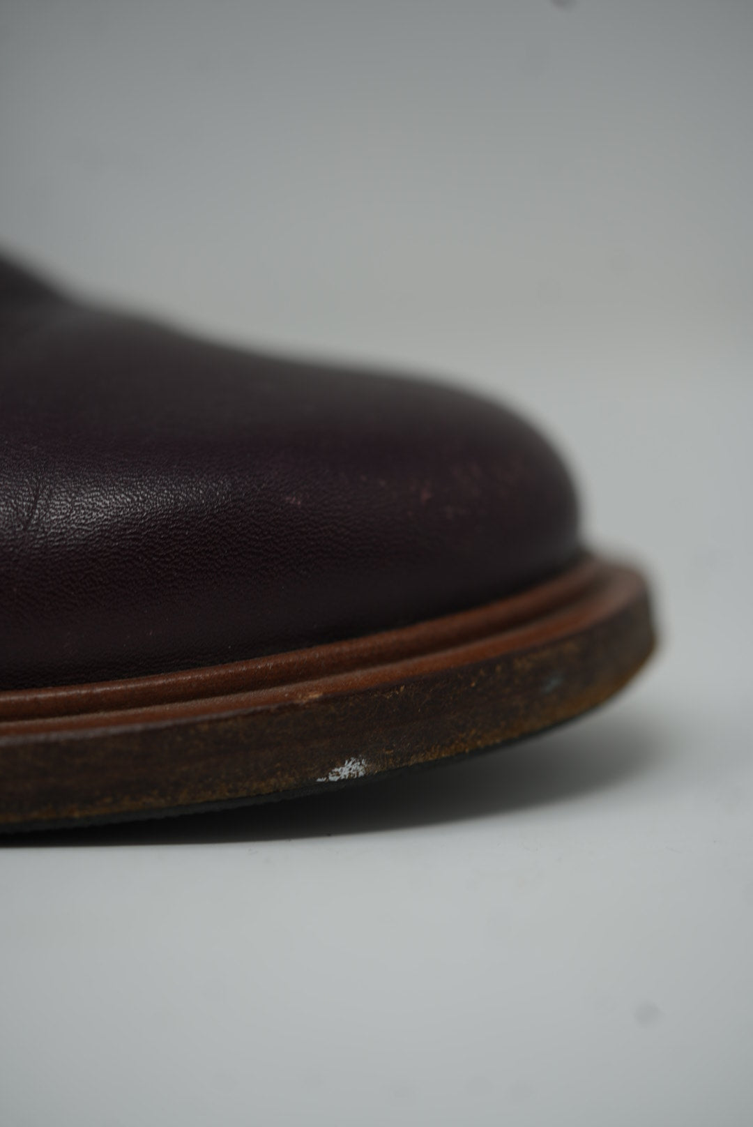 Pre-Owned Chanel Red Leather CC Logo Boots