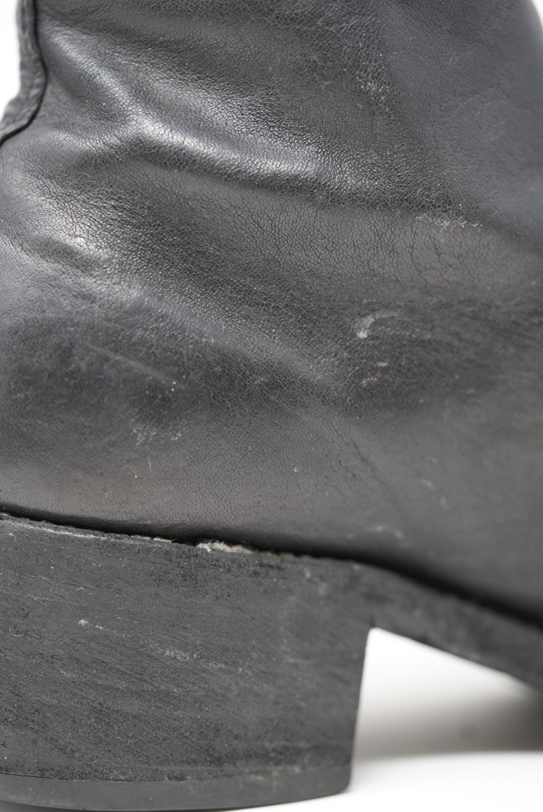 Guidi Black Leather PL1 Ankle Boots