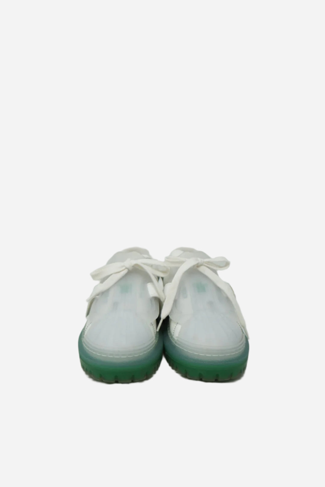 Dior Sneaker White Calf Cypress Green Transparent