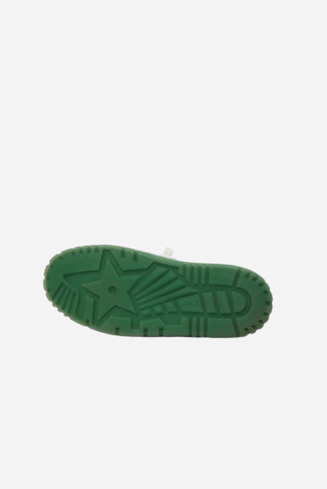 Dior Sneaker White Calf Cypress Green Transparent