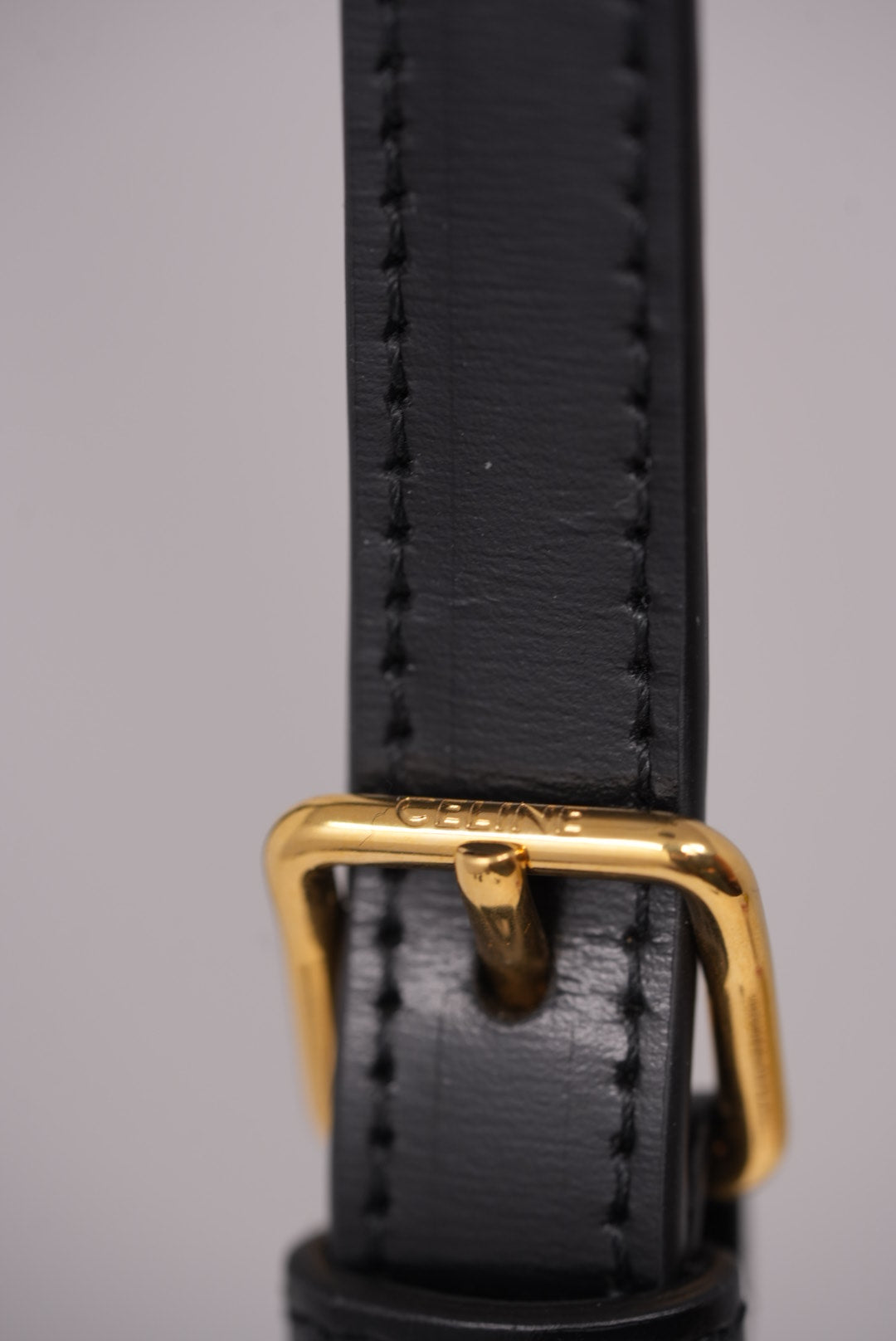 Celine SHOULDER BAG CLAUDE CALFSKIN BLACK