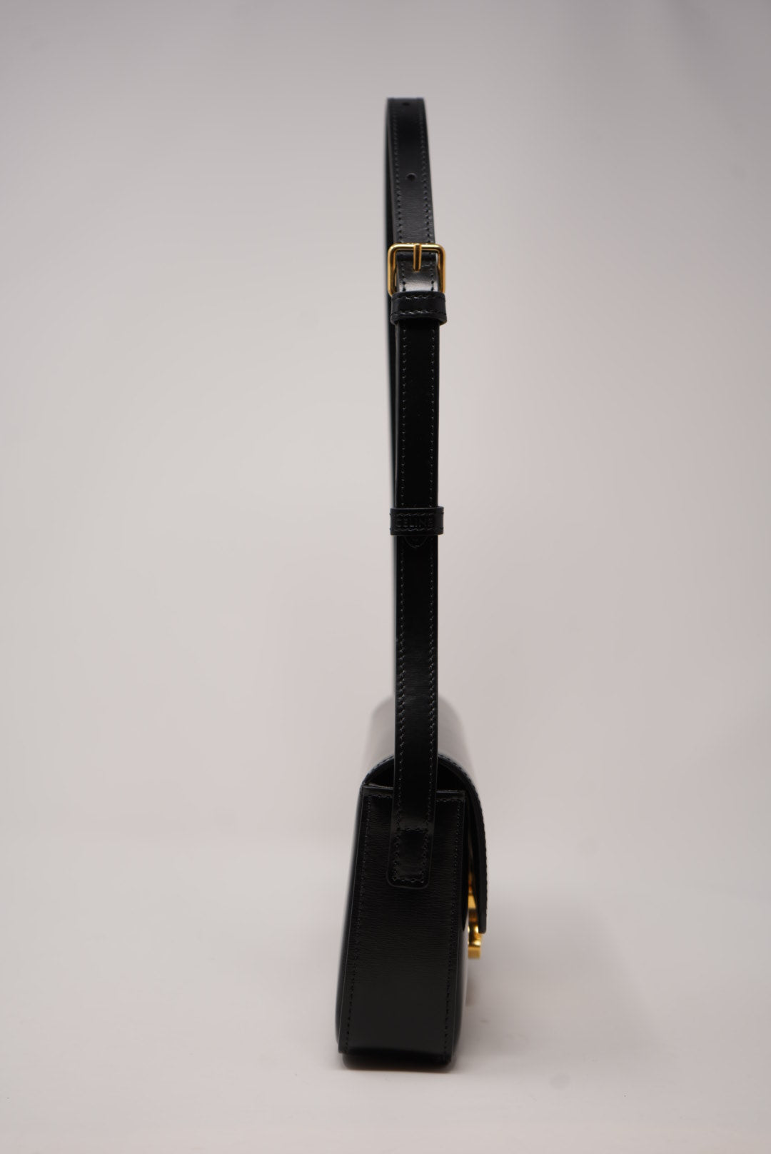 Celine SHOULDER BAG CLAUDE CALFSKIN BLACK