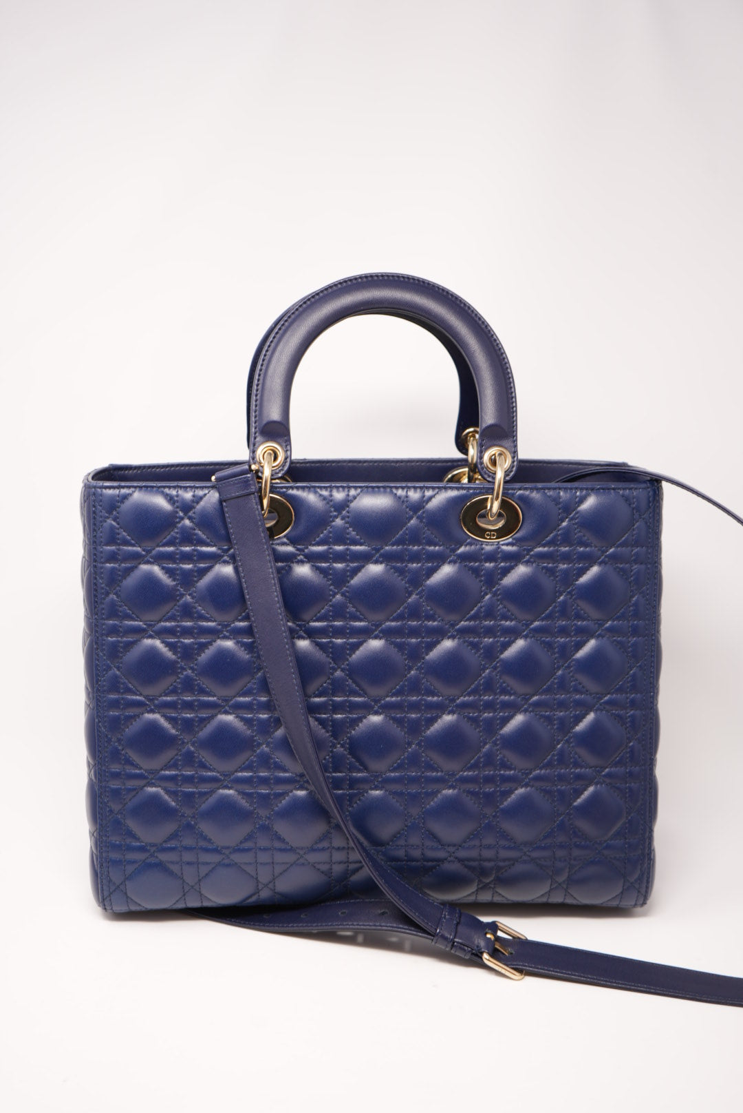 Dior Large Lady Dior Bag Lambskin 2018(Retail $9,000)