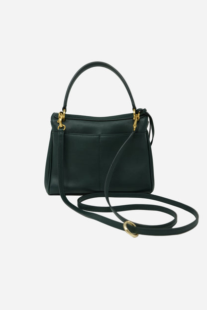 Balenciaga Green Calfskin Mini Rodeo Handbag