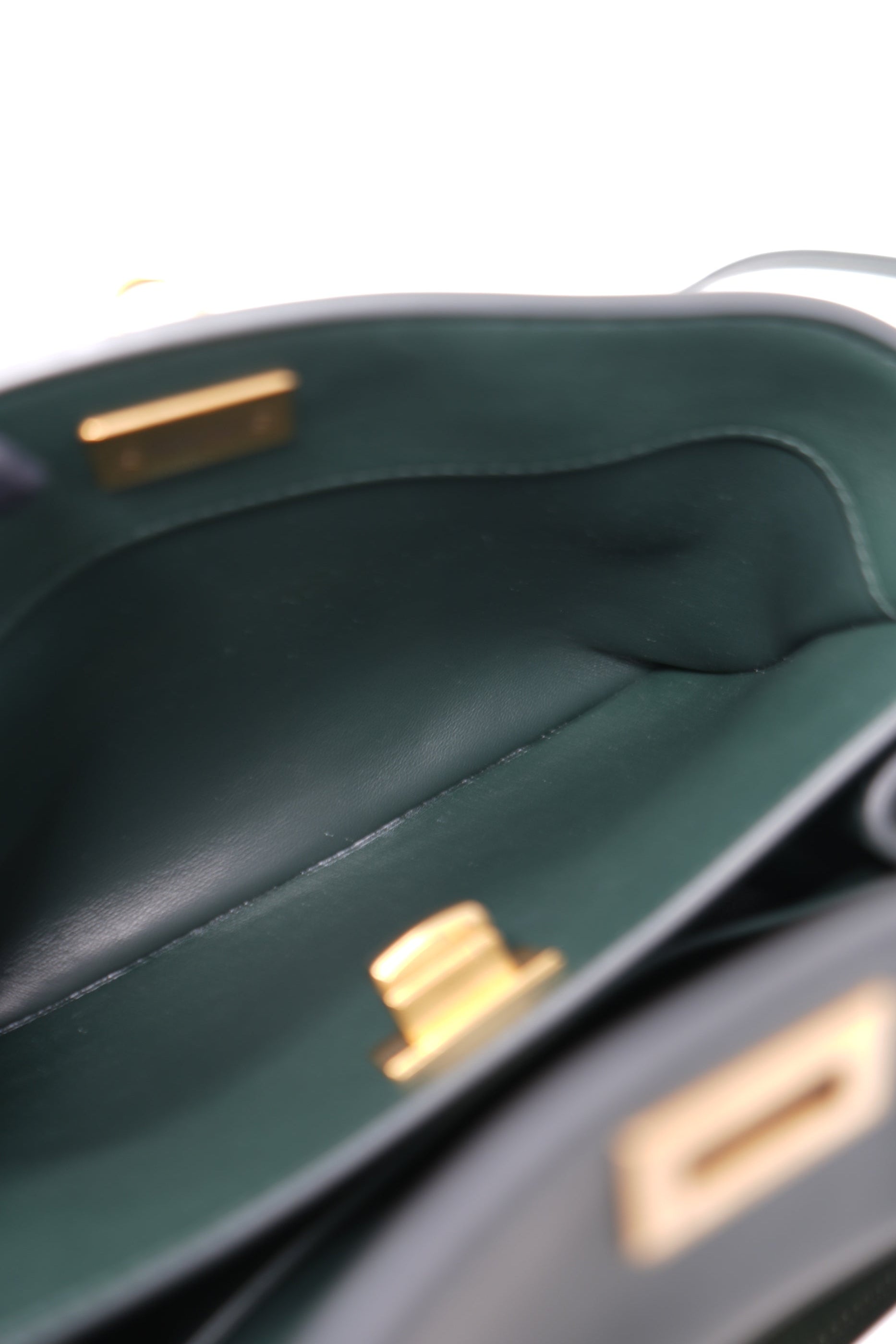 Balenciaga Green Calfskin Mini Rodeo Handbag