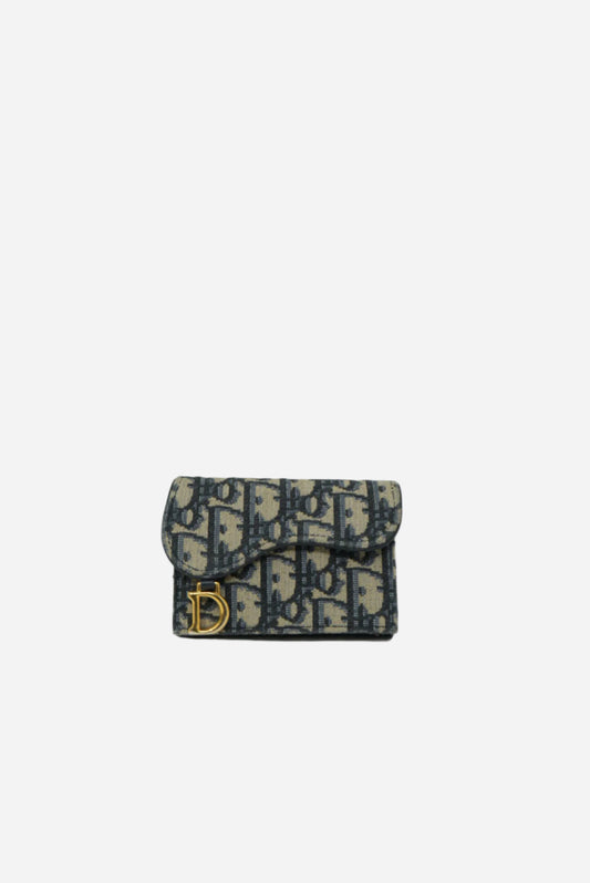 Dior Saddle Flap Card Holder 2021
