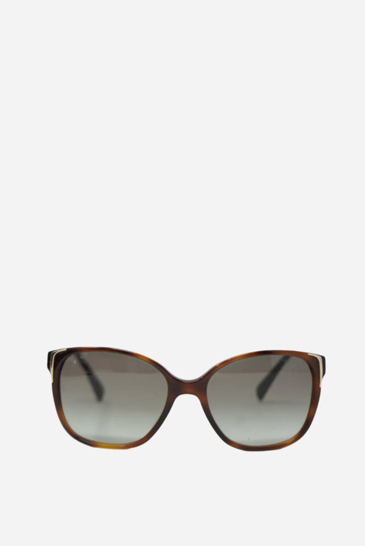 Prada Brown Framed Sunglasses