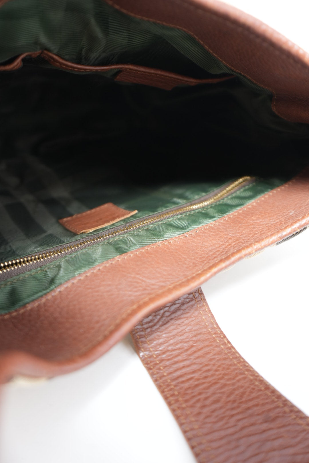 Burberry Brown Nova Check Hobo Bag