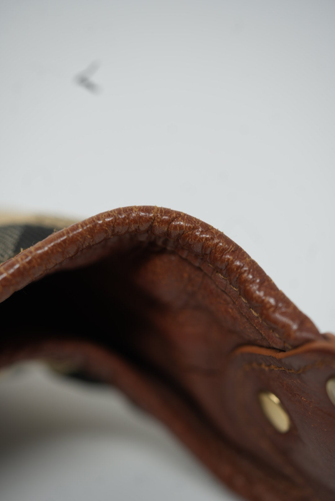 Burberry Brown Nova Check Hobo Bag