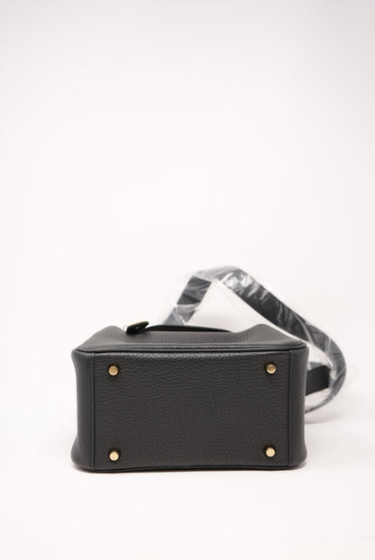 HERMES Taurillon Clemence Mini Lindy