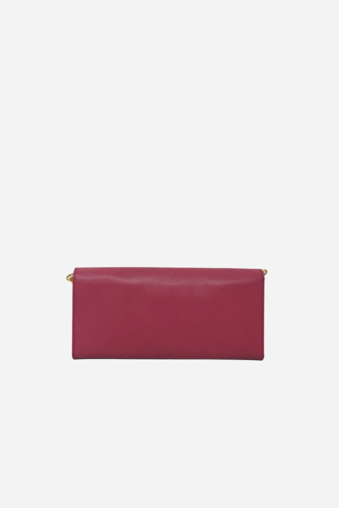 Prada Pink Calfskin Wallet On Chain