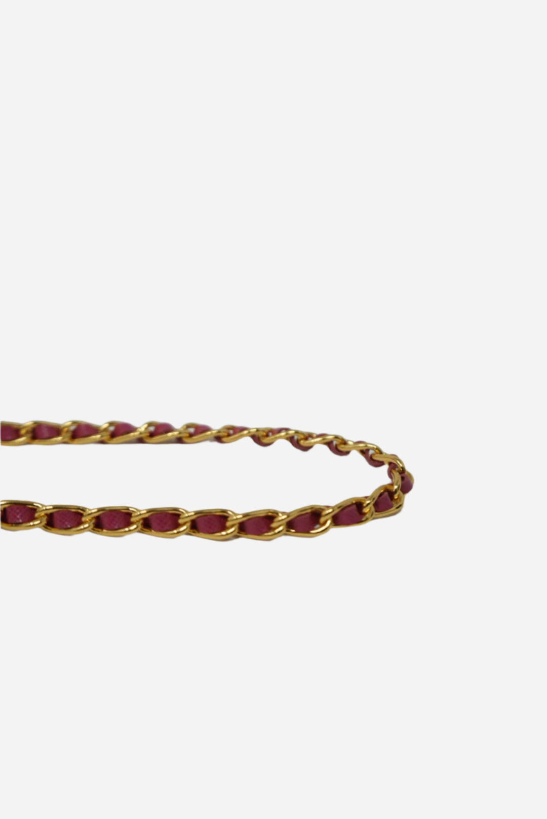 Prada Pink Calfskin Wallet On Chain