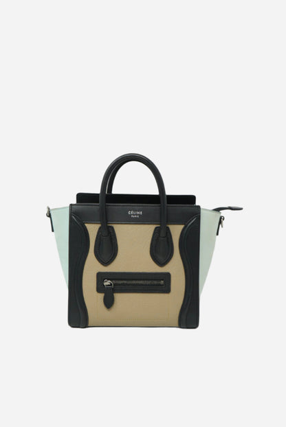 Celine Nano Calfskin Luggage Handle Bag 2017