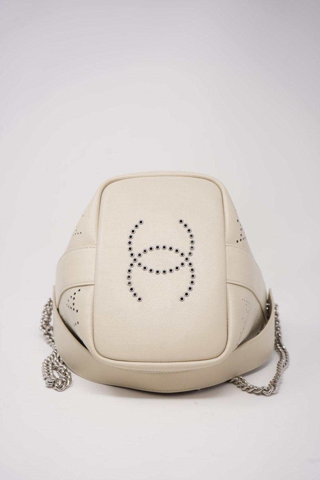 Pre-Owned Chanel Bucket Bag Perforated Calfskin 2019