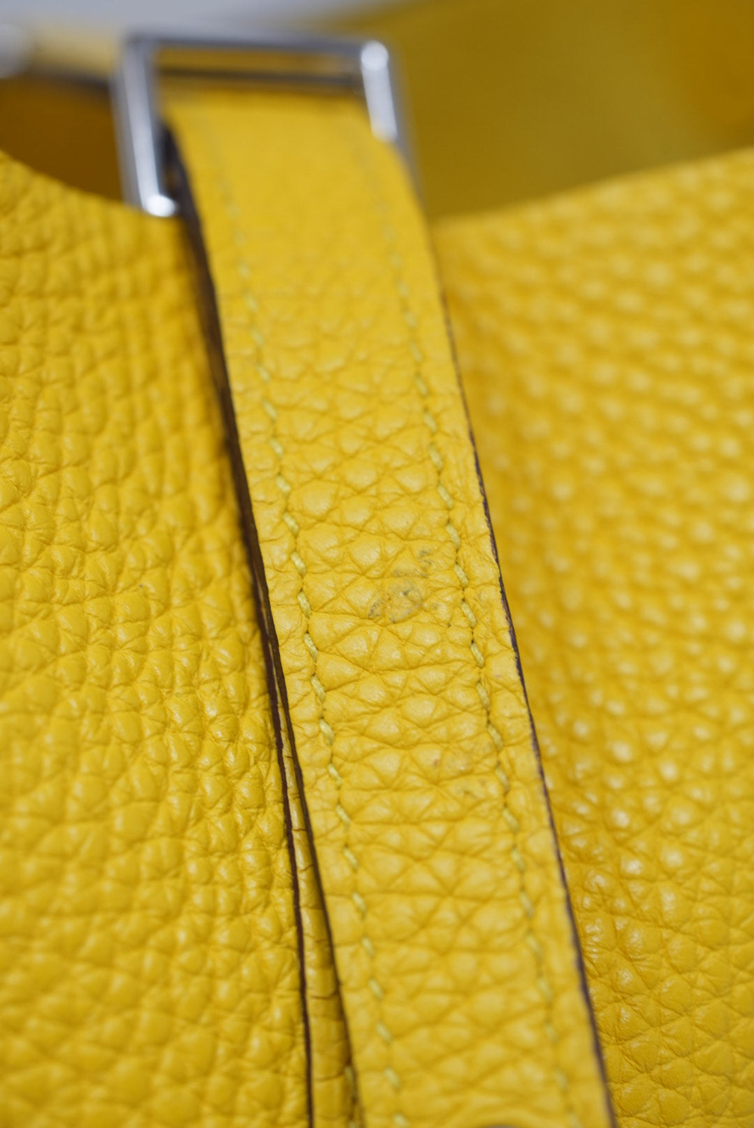 Hermes 2019 Picotin Lock 18 Handbag Yellow