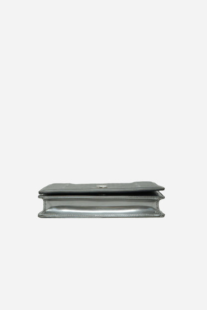 Dior Metallic Diorama Wallet on Chain 2017
