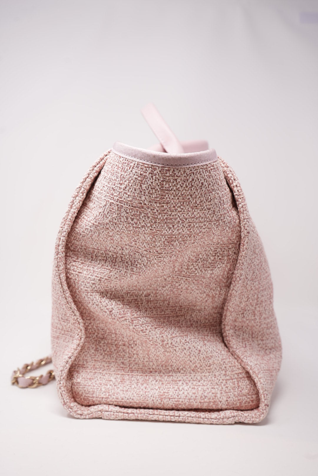 Pre-Owned Chanel Deauville Tote Bag Canvas 2019