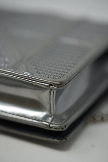 Dior Metallic Diorama Wallet on Chain 2017