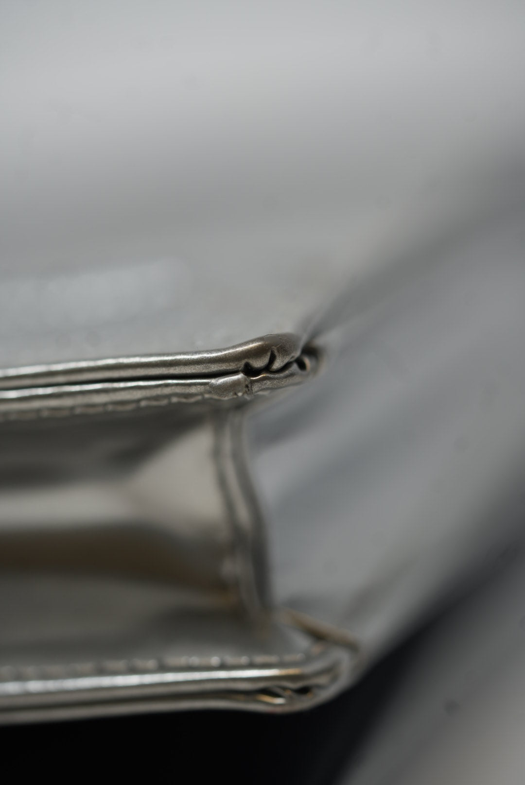 Dior Metallic Diorama Wallet on Chain 2017