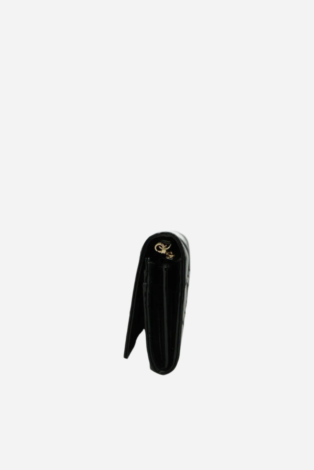 Dior Black Patent Diorama Chain Pouch 2015