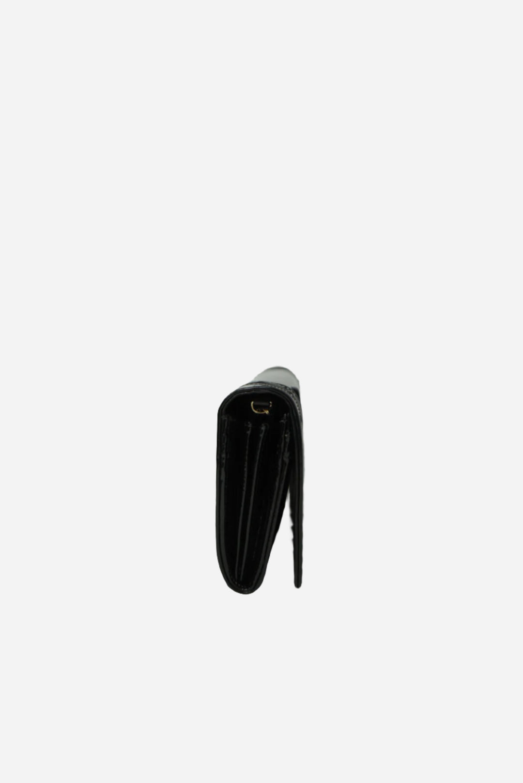 Dior Black Patent Diorama Chain Pouch 2015
