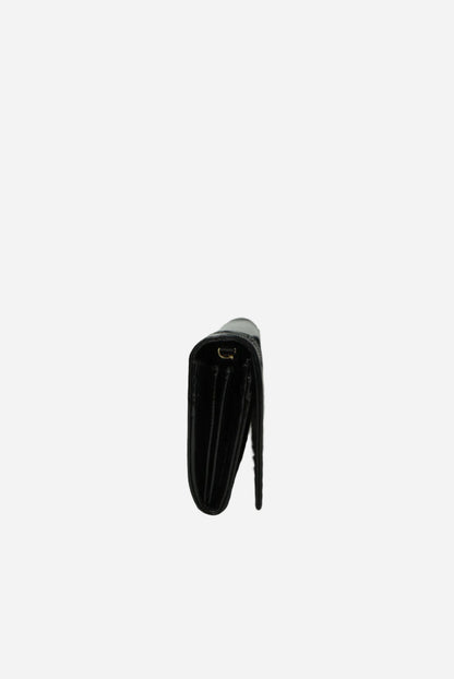 Dior Black Patent Diorama Chain Pouch 2015