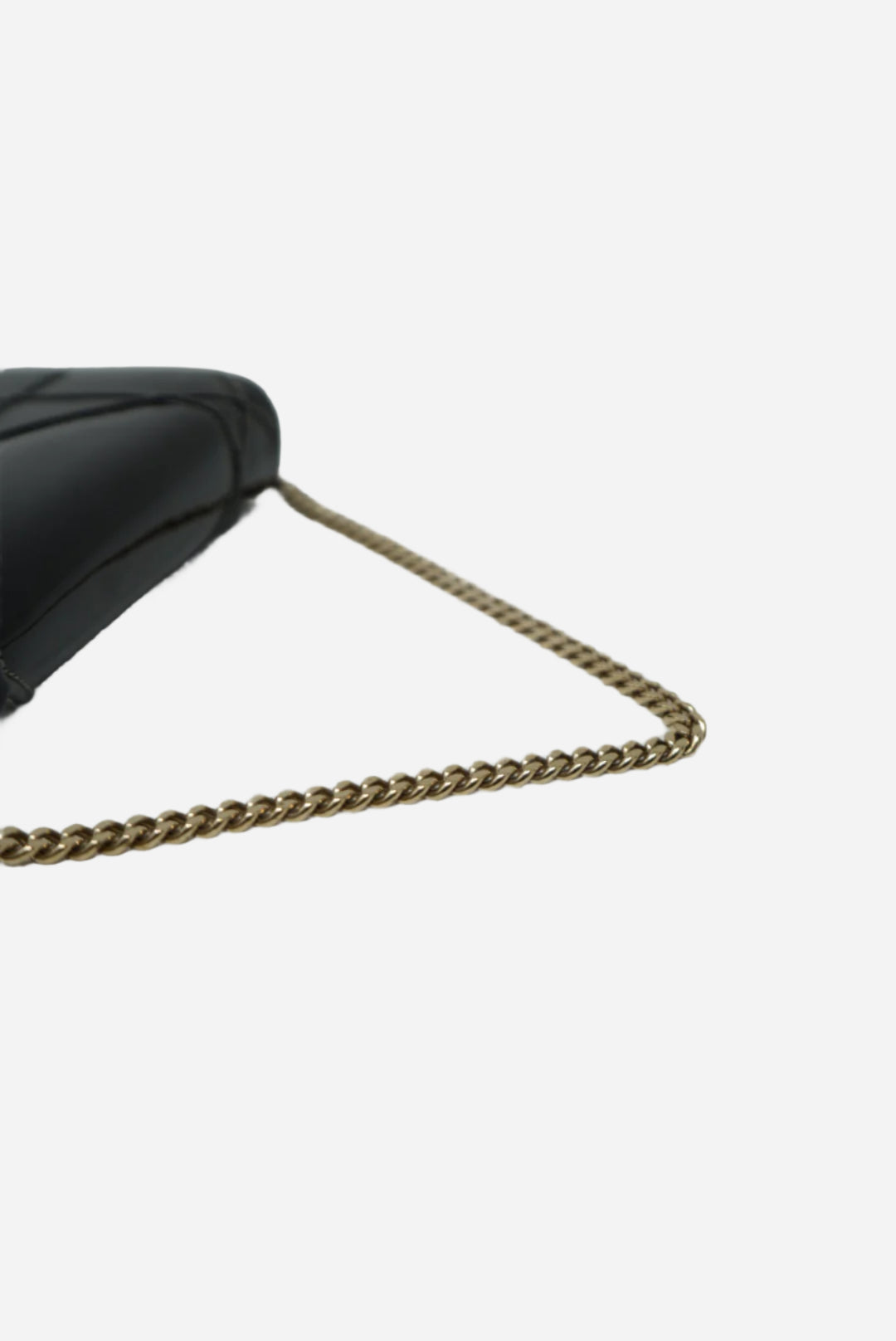 Dior Black Patent Diorama Chain Pouch 2015