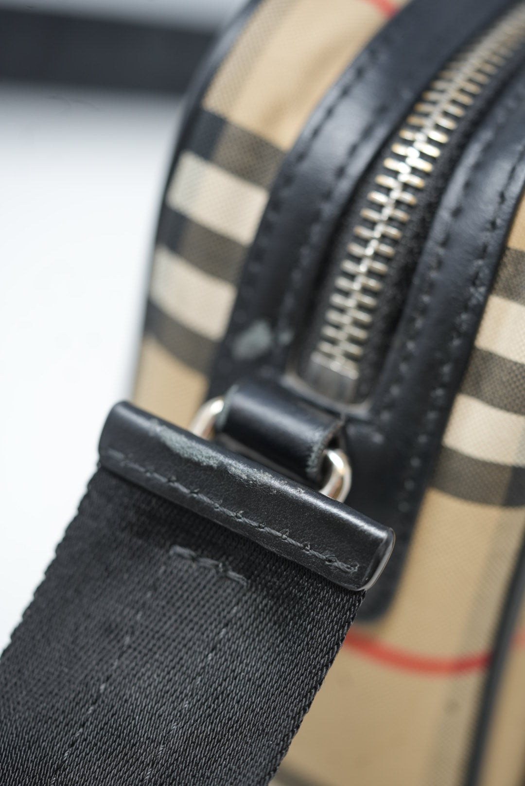 Burberry Paddy Check Crossbody Bag